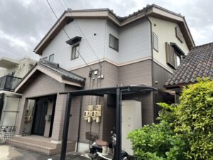 K様邸 刈谷市野田町 外壁塗装 コーキング工事