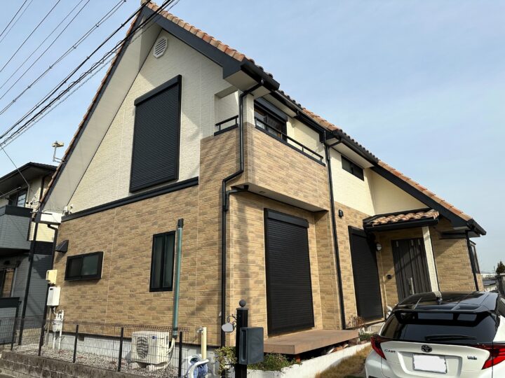 名古屋市天白区　S様邸　外壁塗装・屋根塗装・コーキング工事