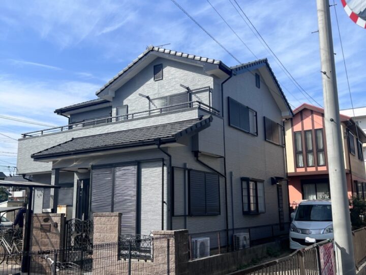 名古屋市　I様邸　外壁塗装・屋根塗装・コーキング工事