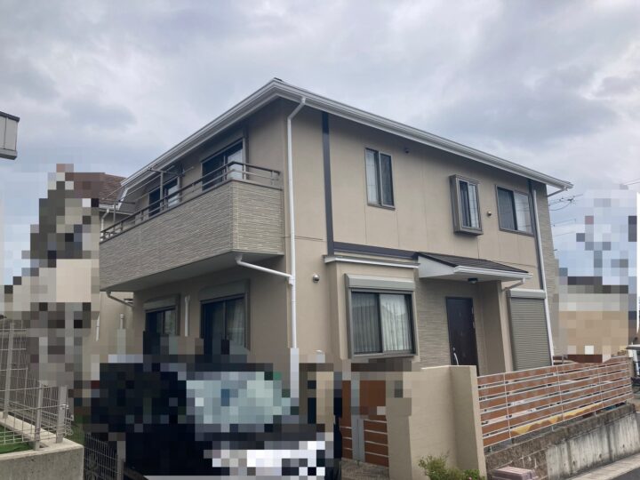 【スーパーセランG4】名古屋市緑区|落ち着いた色合いで上品な外観へ|刈谷市・豊明市の外壁塗装施工事例 愛知建装