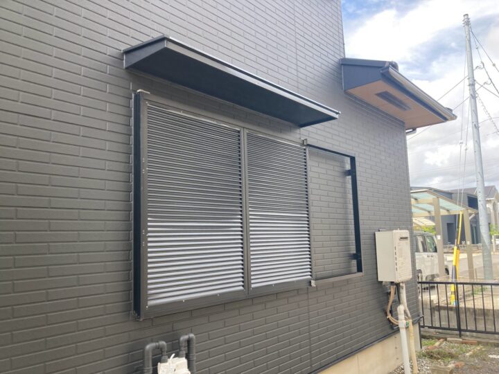 【スーパーセランG4】岡崎市|深みのあるグレーで重厚感のある外観へ施工後|刈谷市・豊明市の外壁塗装 愛知建装
